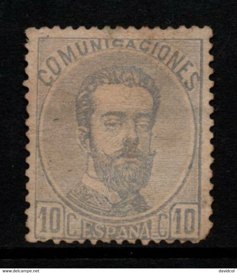 0129- SPAIN 1872- SC#:181 -MNG- KING AMADEO - Neufs