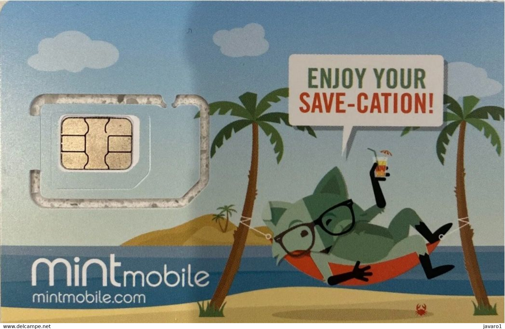 USA : GSM  SIM CARD  : MINT MOBILE ( Mint) Only Availble With An MONTHLY Contract Of 30$ - [2] Chip Cards