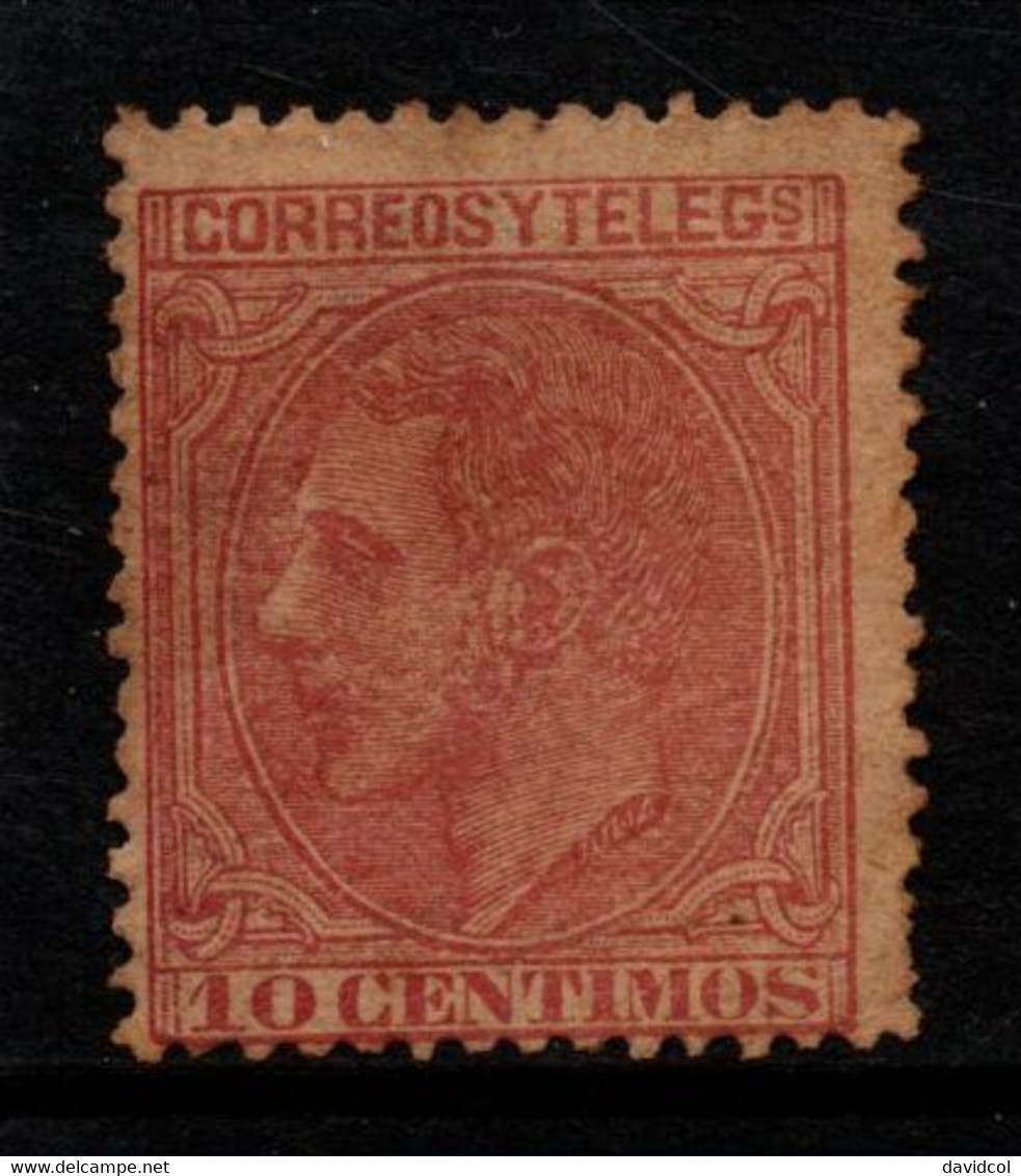 0140- SPAIN 1879- SC#: 244 - MNG - KING ALFONSO XII - Nuevos