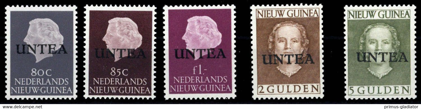 1962, Niederländisch Neuguinea, 15-19 I, ** - Niederländisch-Neuguinea