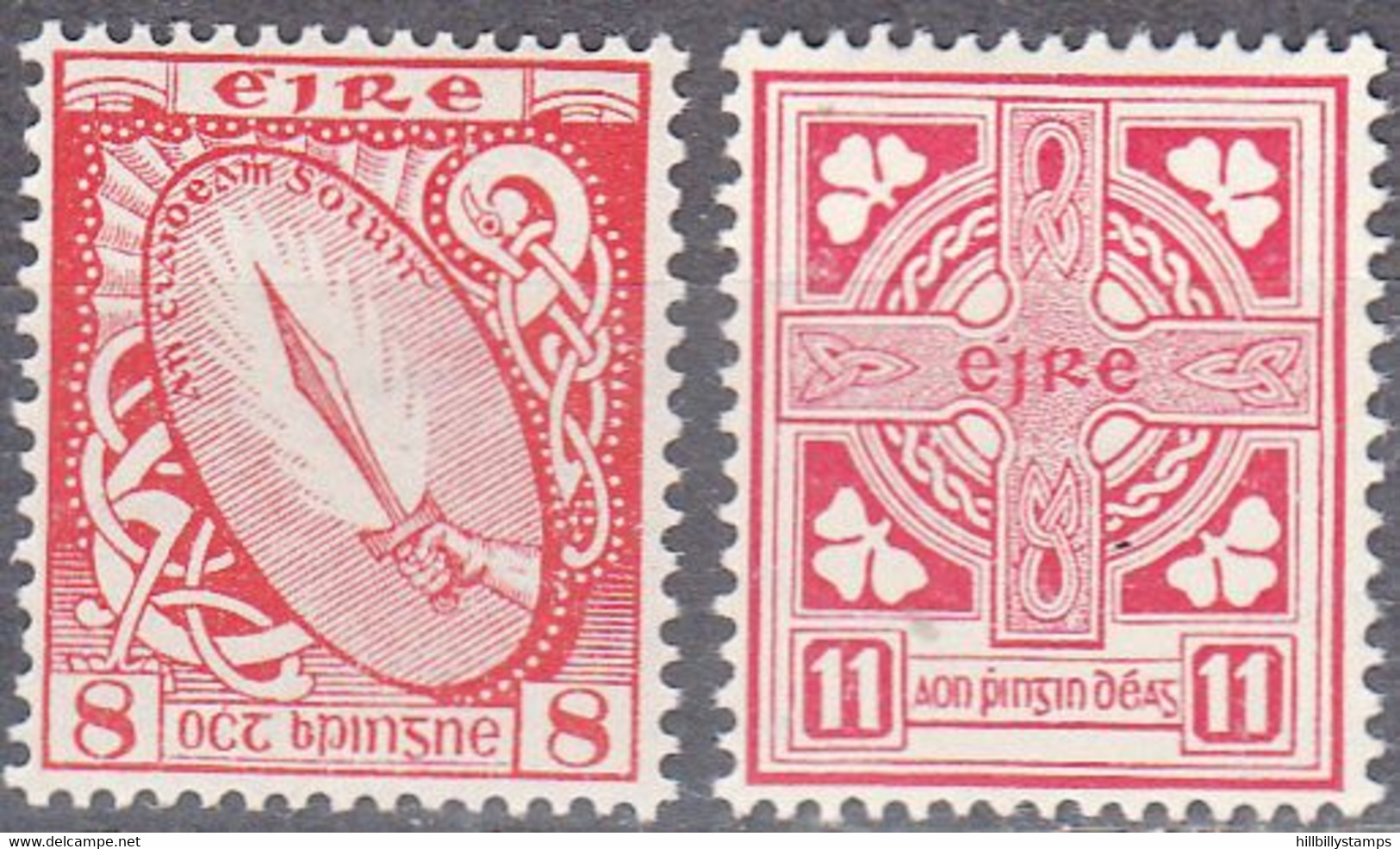 IRELAND   SCOTT NO 137-38   MINT HINGED   YEAR  1949 - Neufs