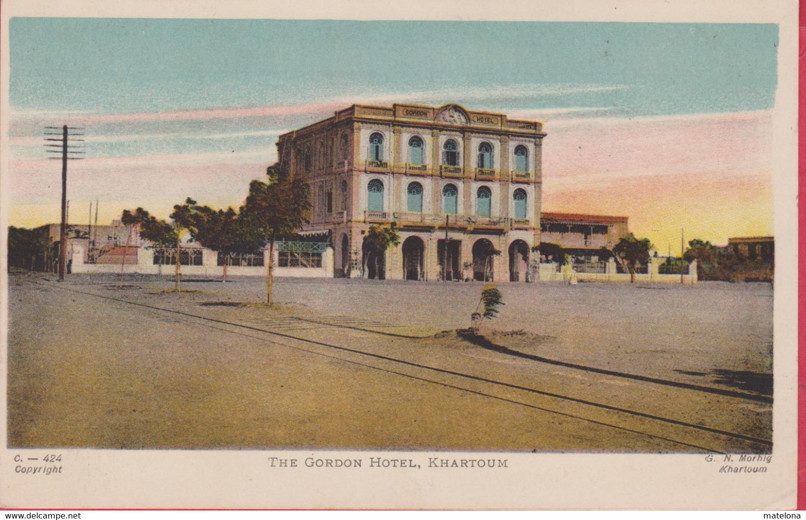 SOUDAN KHARTOUM THE GORDON HOTEL - Sudan