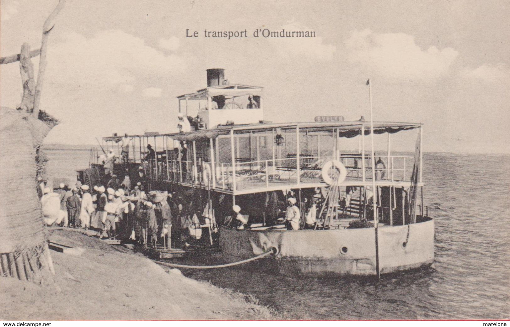 SOUDAN LE TRANSPORT D'OMDURMAN - Sudan