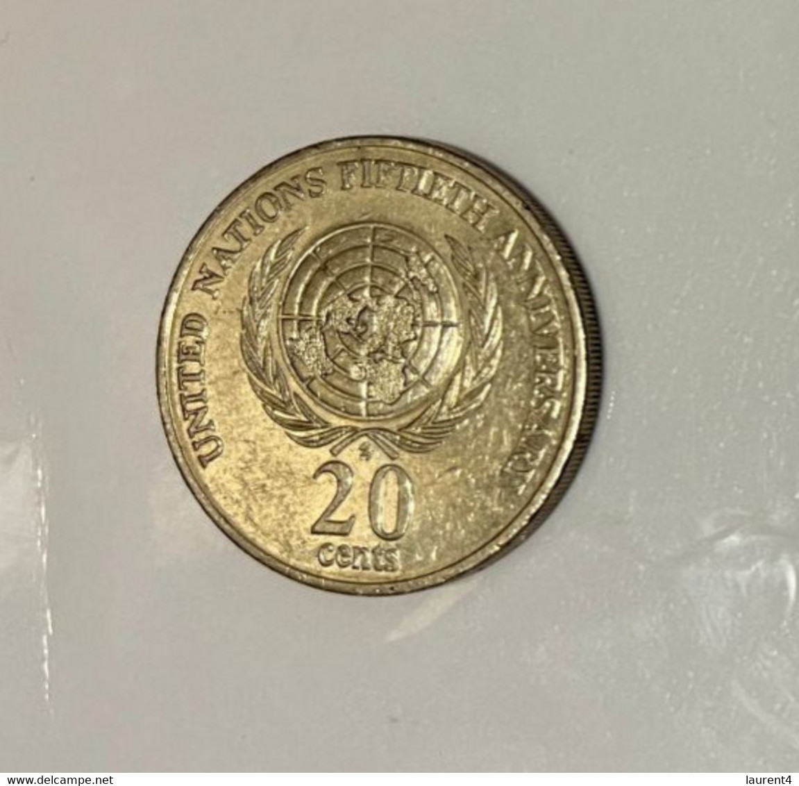 (1 K 45) Australia "collector Limited Edition" Coin - United Nations 50th Nniversary - 20 Cents Coin - Issued In 1995 - 20 Cents