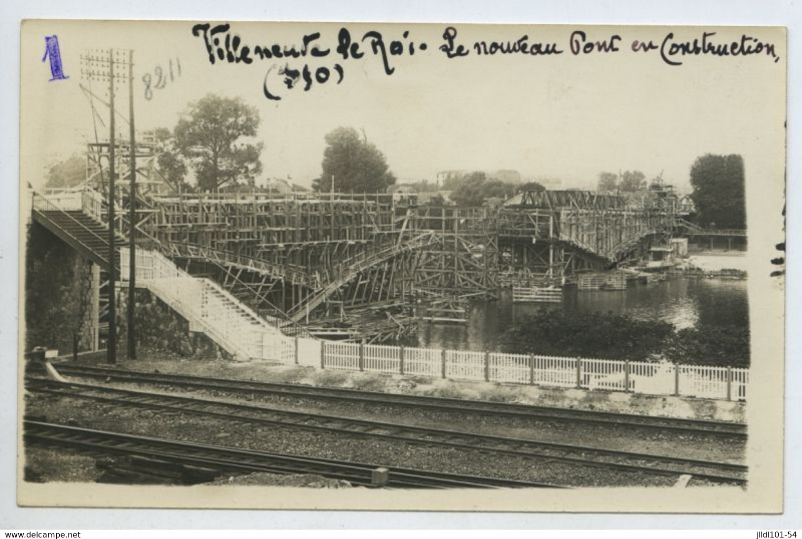 Villeneuve Le Roi - Le Nouveau Pont En Construction - Villeneuve Le Roi