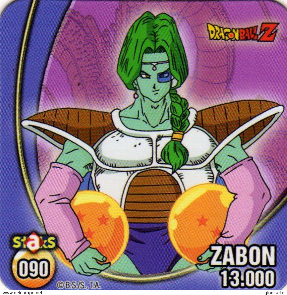 Magnets Magnet Stacks Dragon Ball Dragonball 90 Zabon - Personajes