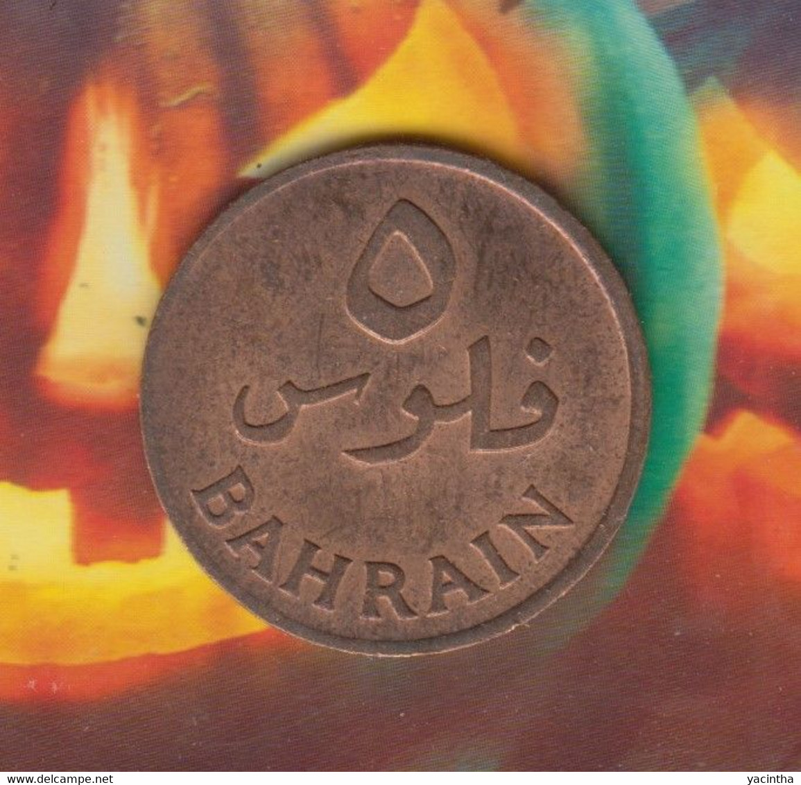 @Y@    Bahrain   5  Fils    1965    (4017) - Bahreïn