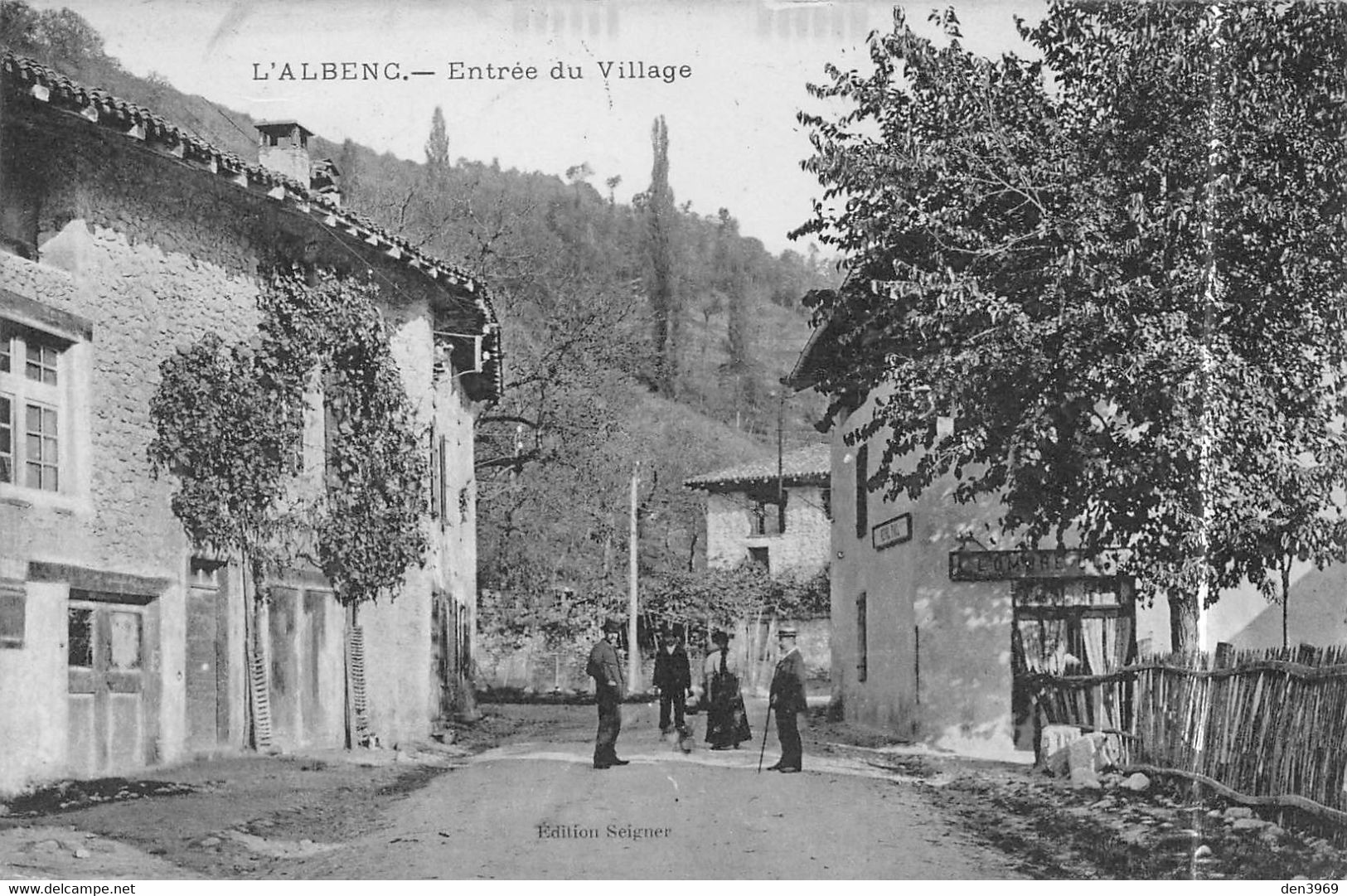 L'ALBENC (Isère) - Entrée Du Village - L'Albenc