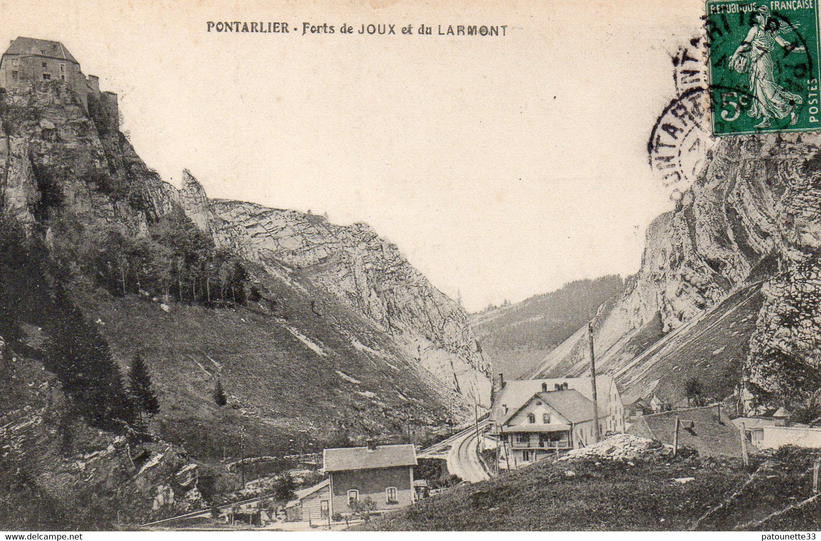 25 PONTARLIER FORTS DE JOUX ET DE LARMONT - Pontarlier