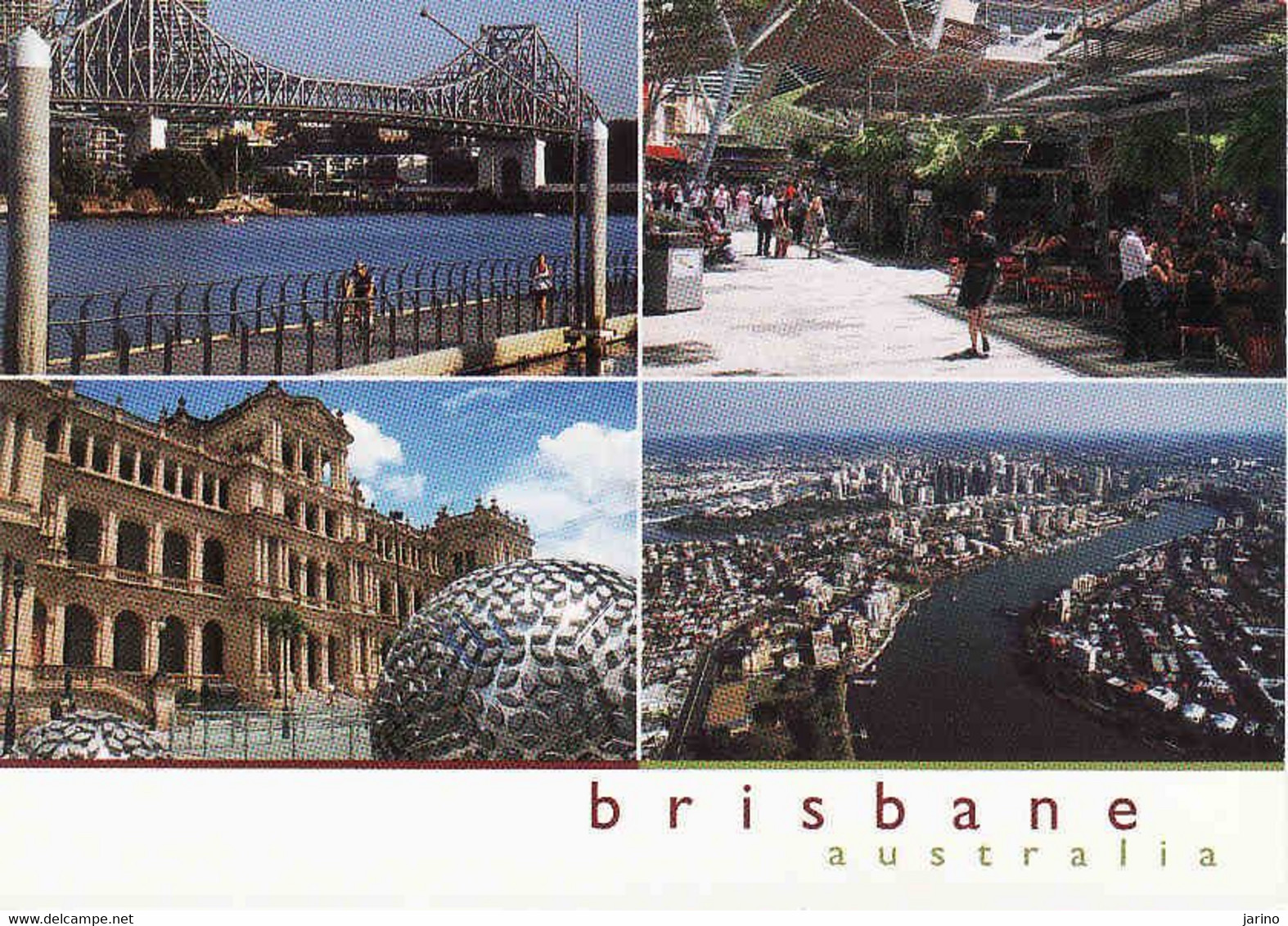 Australia, Queensland (QLD) > Brisbane, Pontoon Pathway&Story Bridge, Casino,...mint - Brisbane