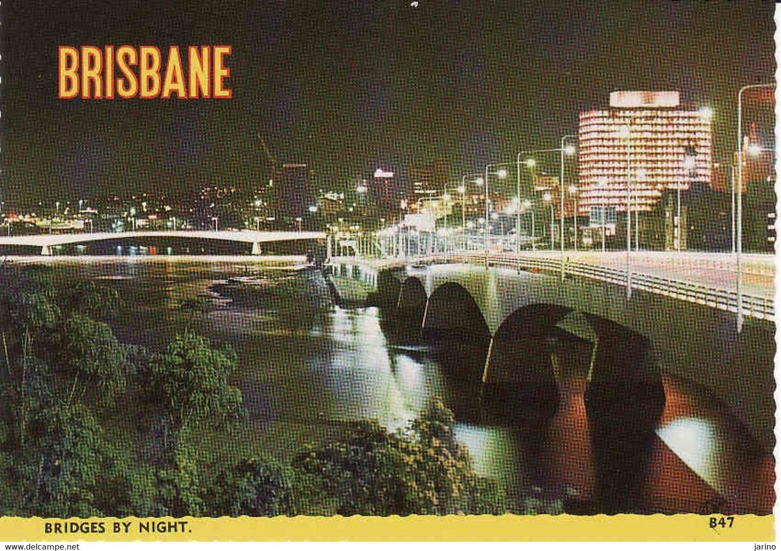 Australia, Queensland (QLD) > Brisbane, Captain Cook Bridge, Night, Used - Brisbane