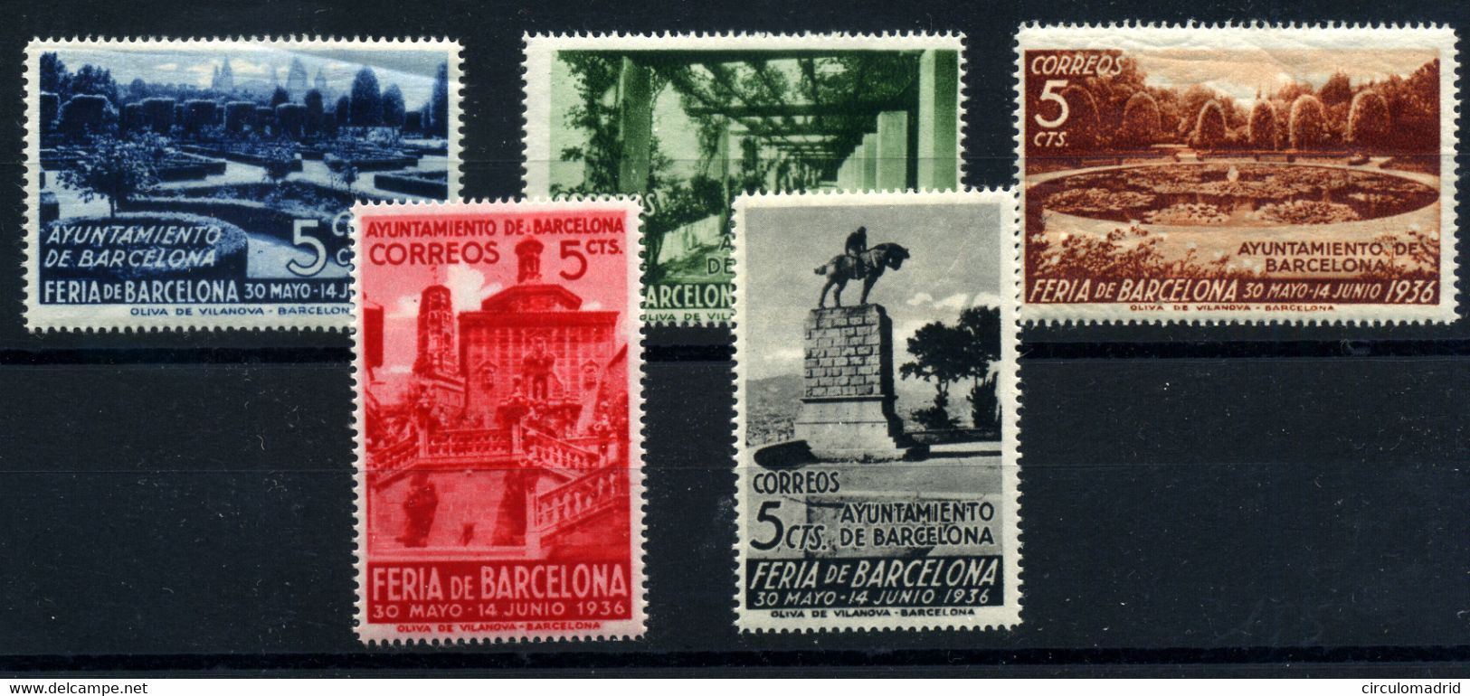 España (Barcelona) Nº 14/18**. Año 1936. - Barcelona