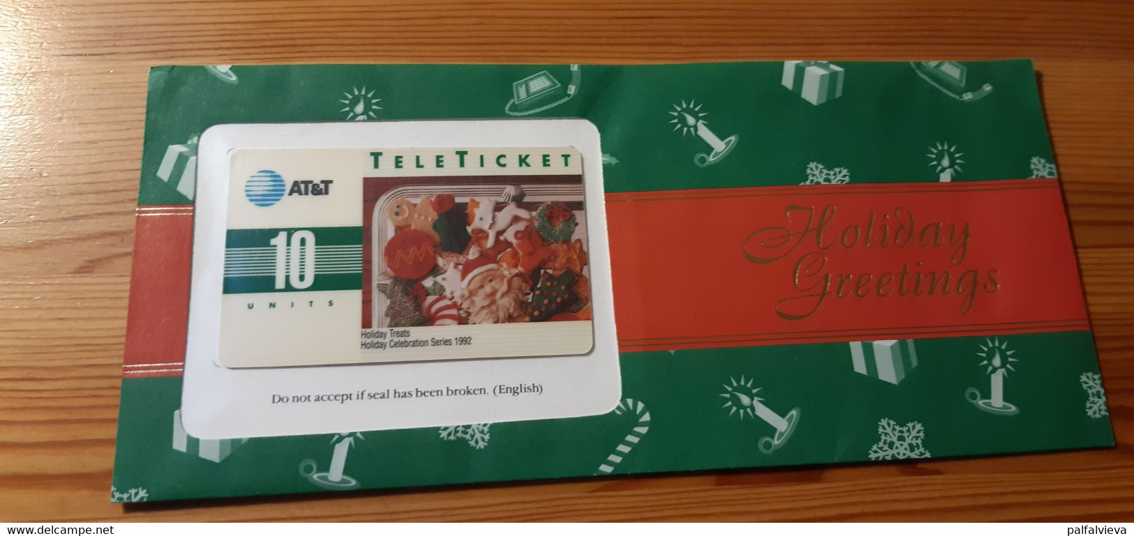 Prepaid Phonecard USA, AT&T - Christmas - Mint - AT&T