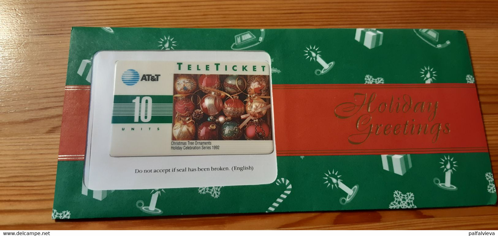 Prepaid Phonecard USA, AT&T - Christmas - Mint - AT&T