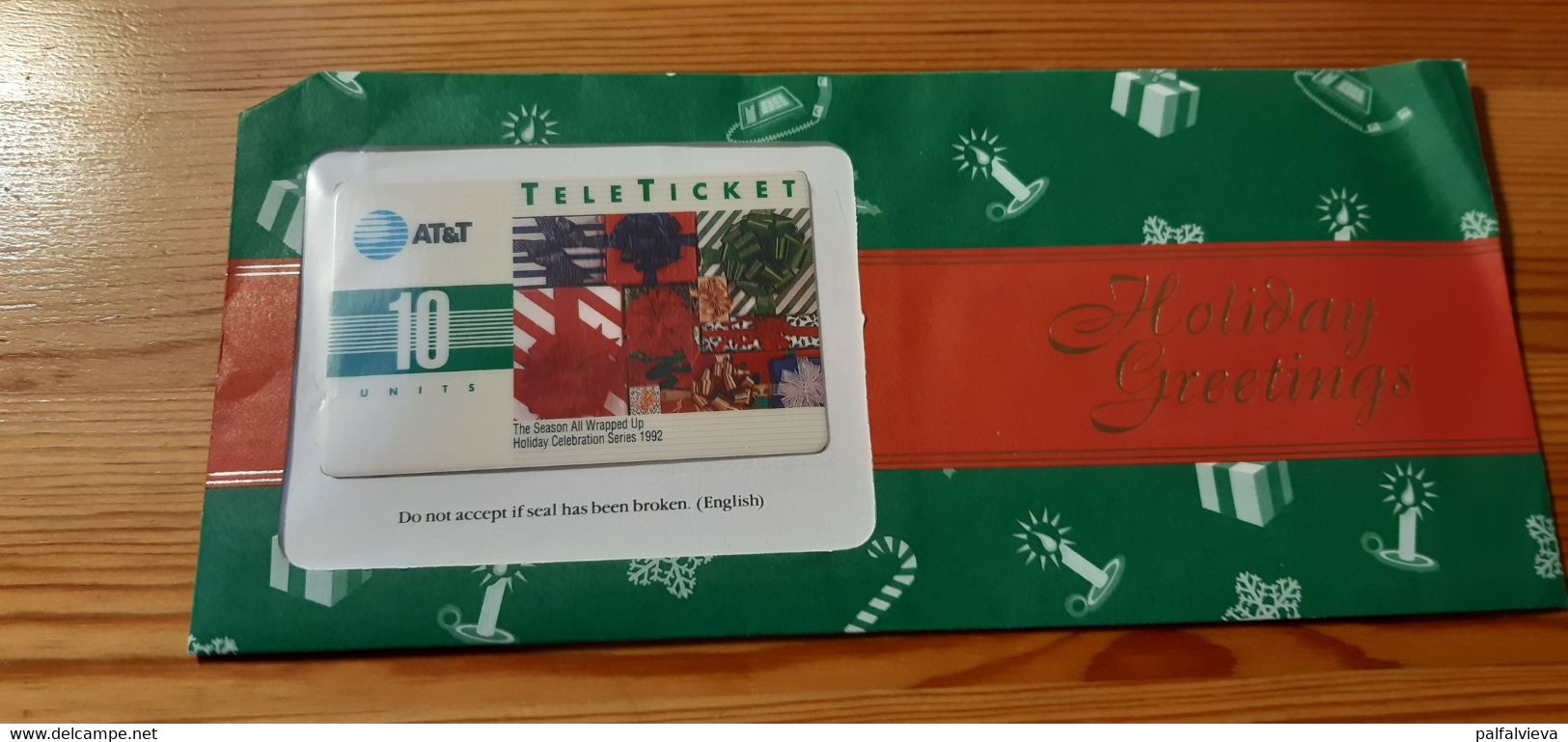 Prepaid Phonecard USA, AT&T - Christmas - Mint - AT&T