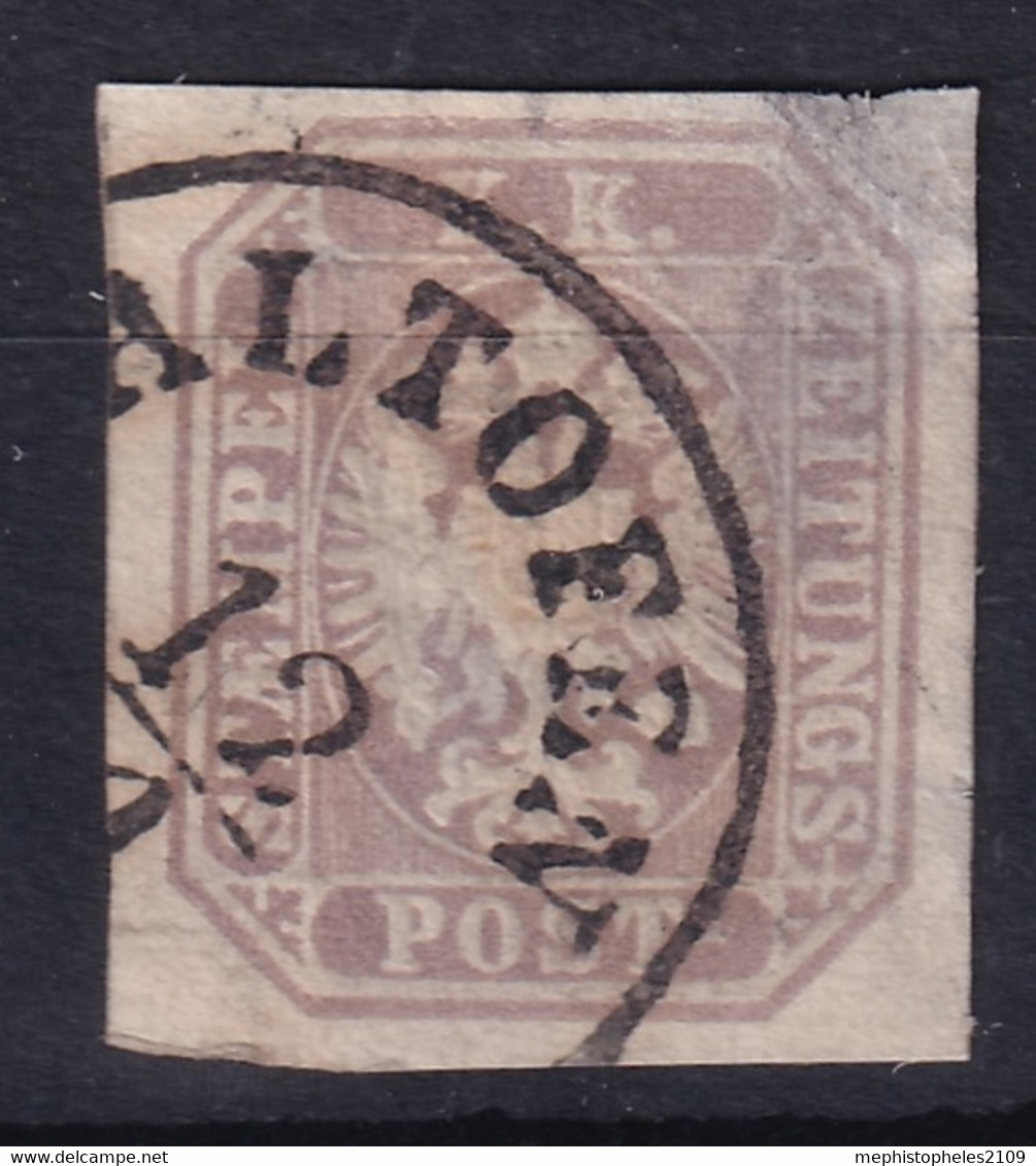 AUSTRIA 1863 - Canceled - ANK 29 - Zeitungsmarke - Gebraucht