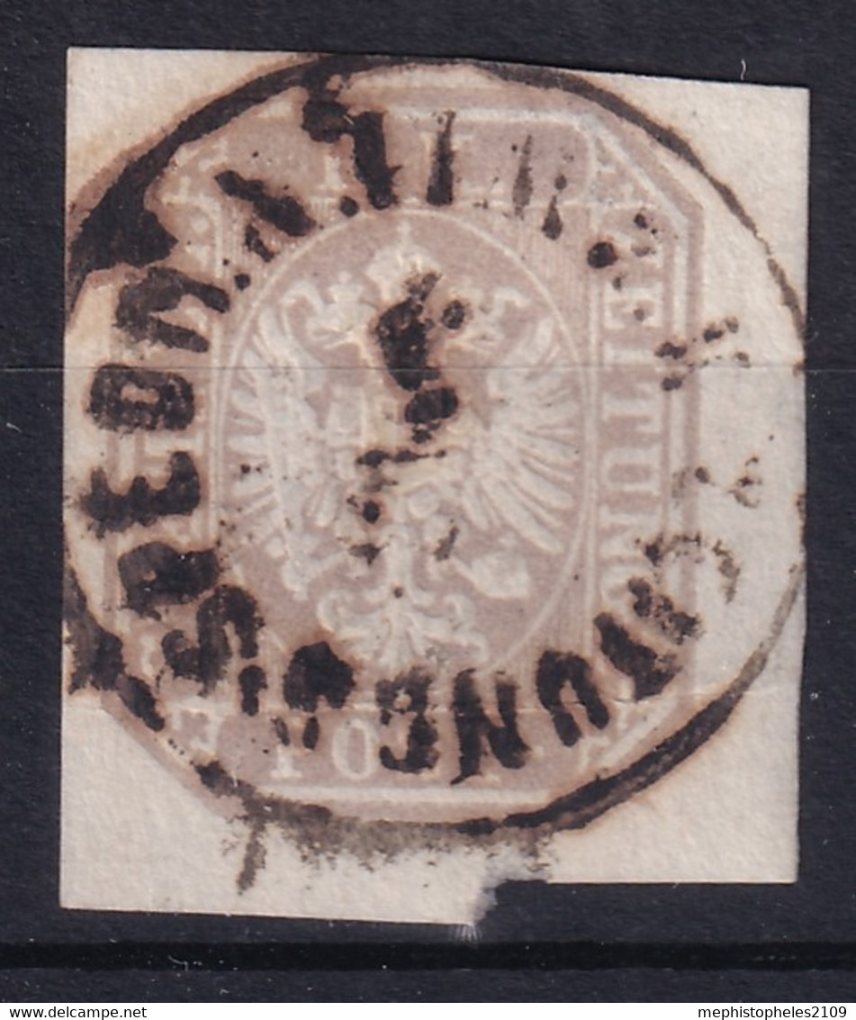 AUSTRIA 1863 - Canceled - ANK 29 - Zeitungsmarke - Gebraucht