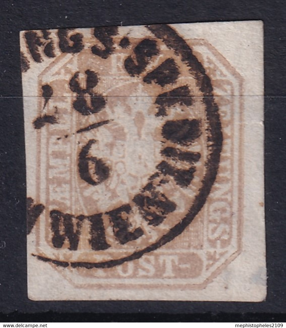 AUSTRIA 1863 - Canceled - ANK 29 - Zeitungsmarke - Gebraucht