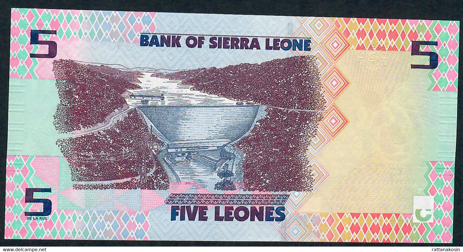 SIERRA LEONE NLP 5 LEONES   #EA      2022  UNC. - Sierra Leona