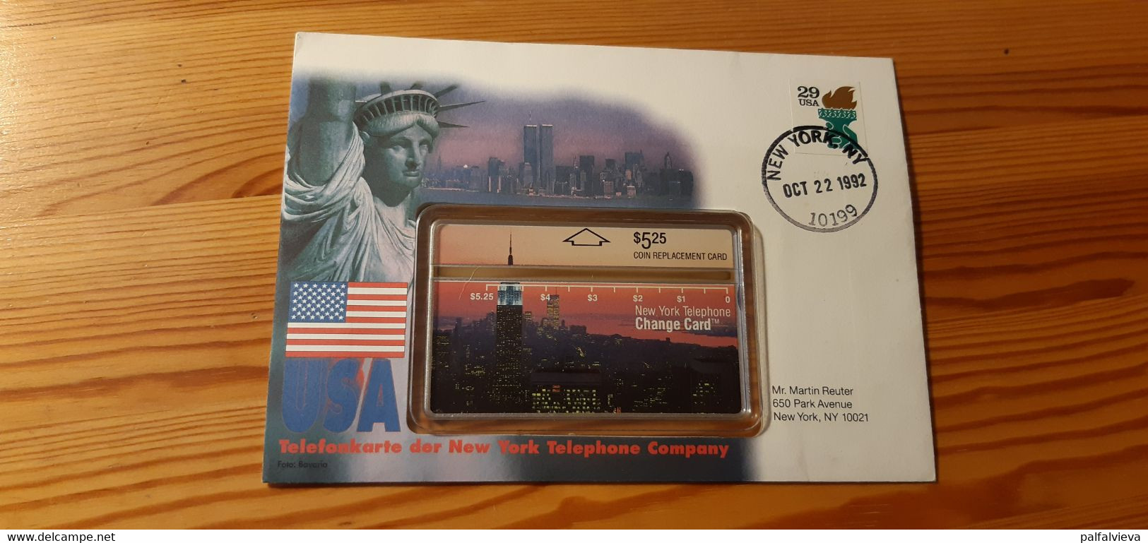 Phonecard USA, L&G, Nynex - New York - Mint In Folder - [1] Holographic Cards (Landis & Gyr)