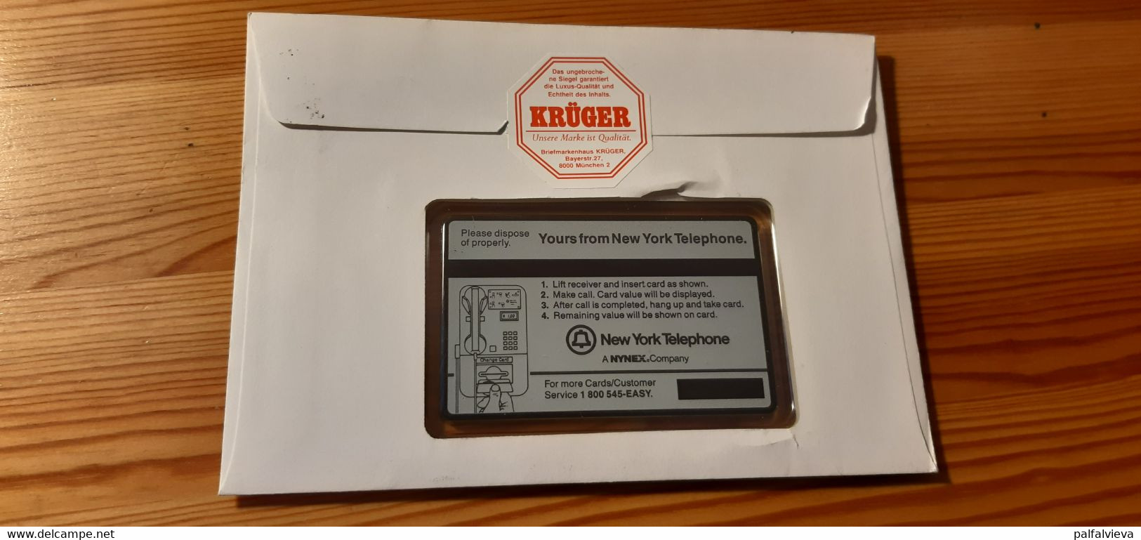 Phonecard USA, L&G, Nynex - New York - Mint In Folder - Schede Olografiche (Landis & Gyr)