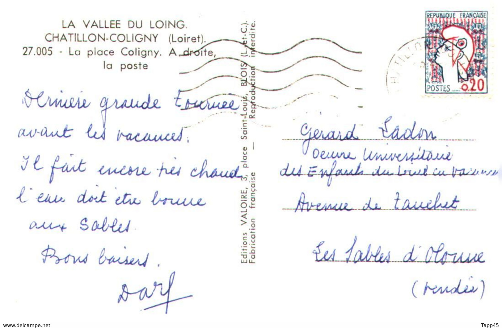 Chatillon Coligny  > Réf /T V 7 F > - Chatillon Coligny