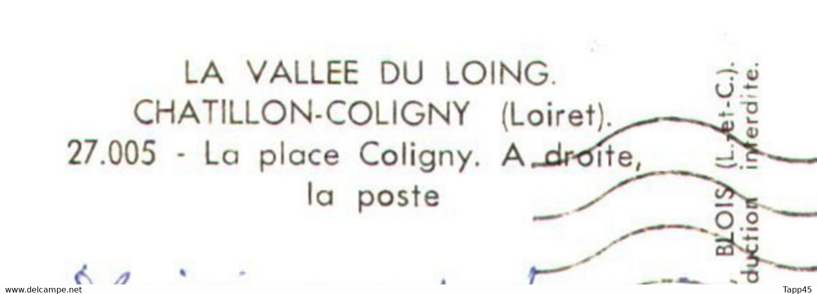 Chatillon Coligny  > Réf /T V 7 F > - Chatillon Coligny
