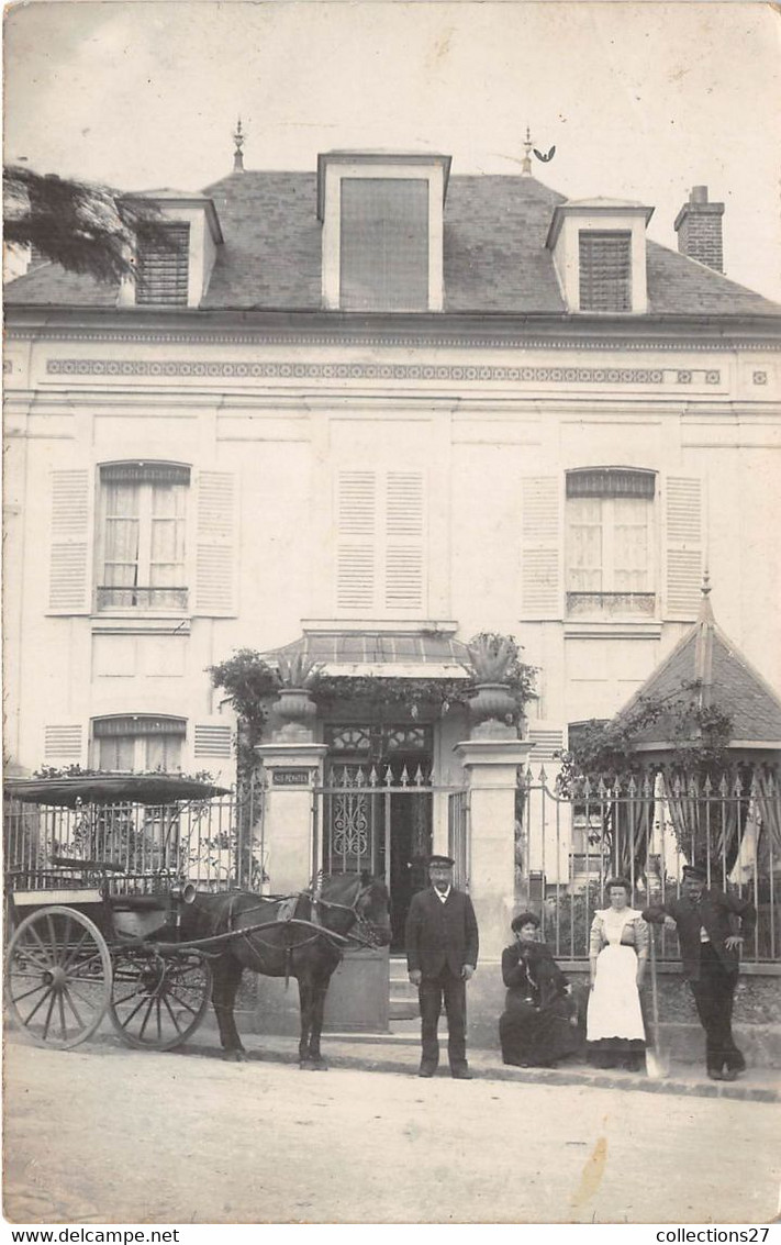 95-SERAINCOURT- CARTE-PHOTO- VILLA NOS PENATES - Seraincourt