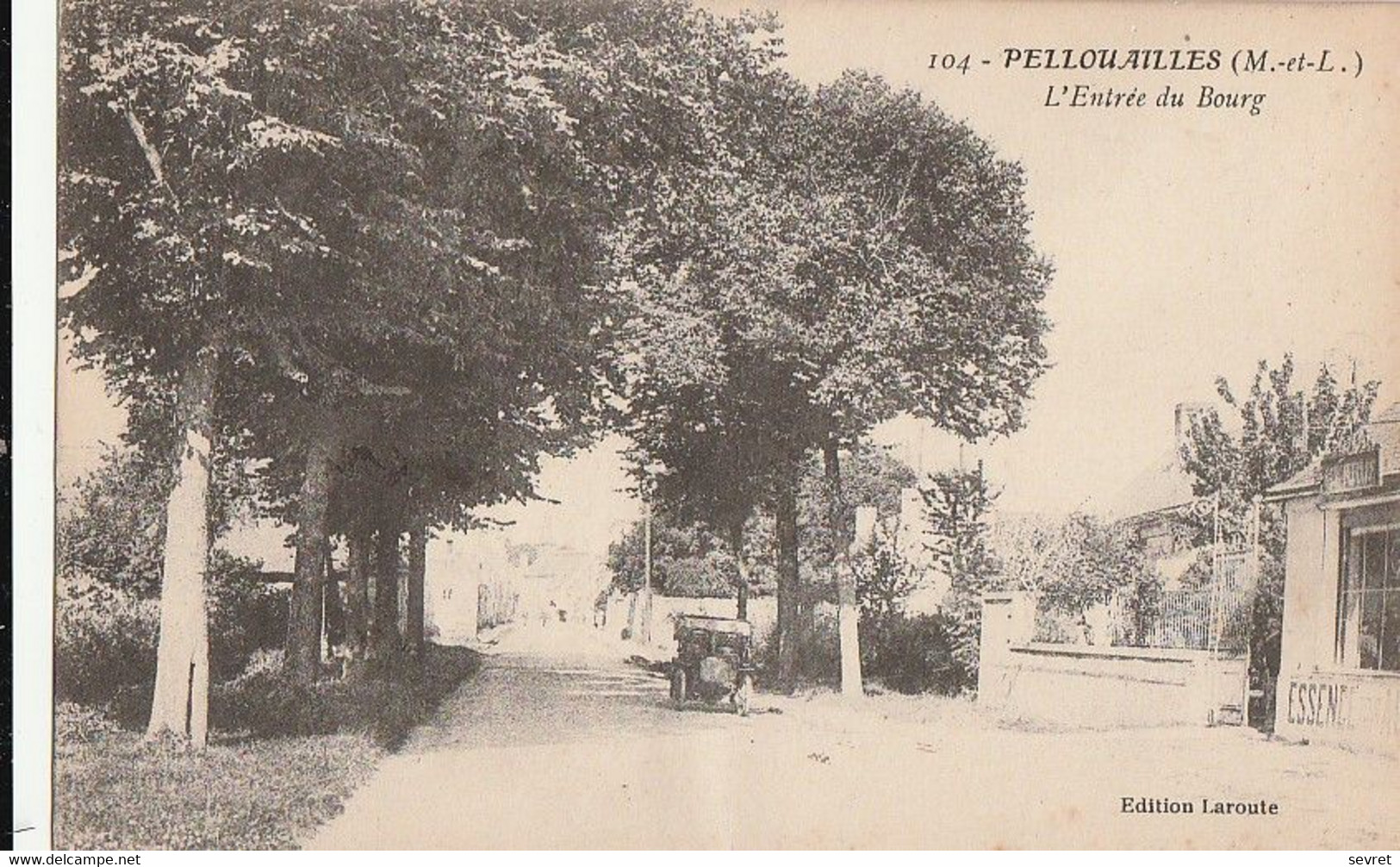 PELLOUAILLES. - L'Entrée Du Bourg - Altri & Non Classificati