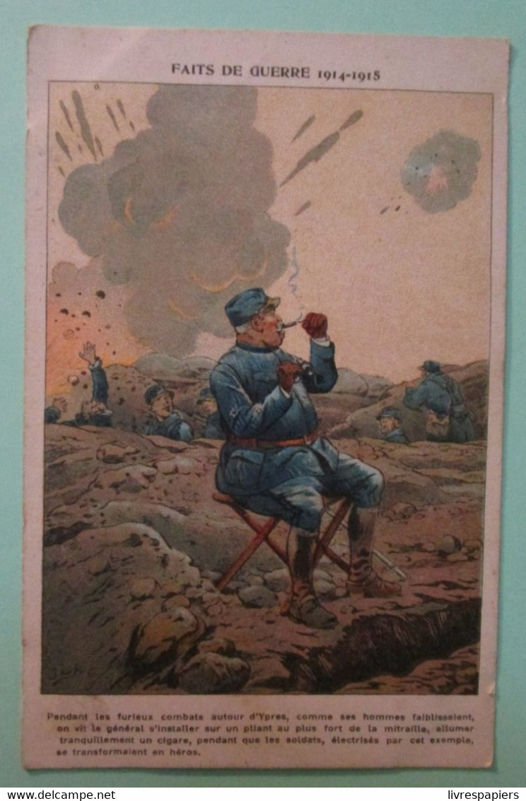 Guerre 14 Faits Le Plaint Du General Cpa Belgique - Oorlog 1914-18