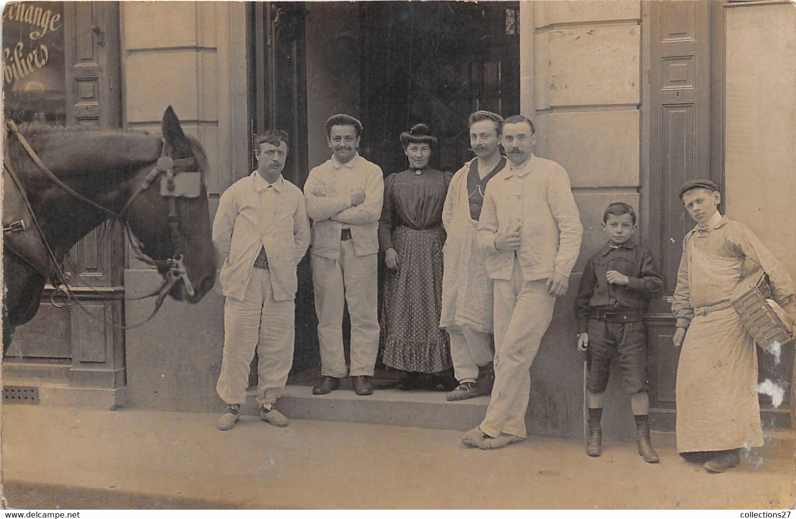 BOULANGER - CARTE-PHOTO -  A SITUER - Mercanti