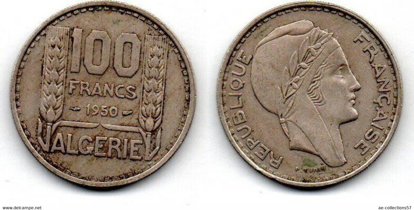 Algérie - Algéria - Algerien 100 Francs 1950 TTB - Algérie