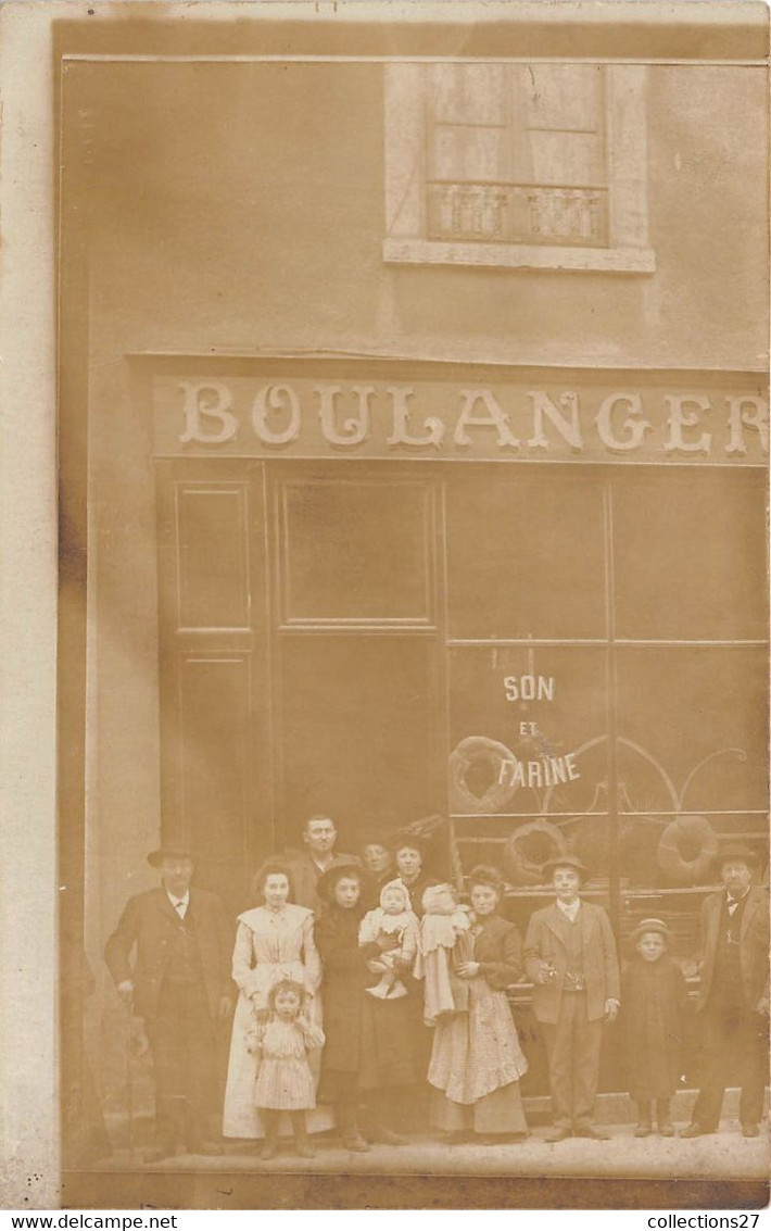 BOULANGERIE- CARTE PHOTO- A SITUER - Marchands