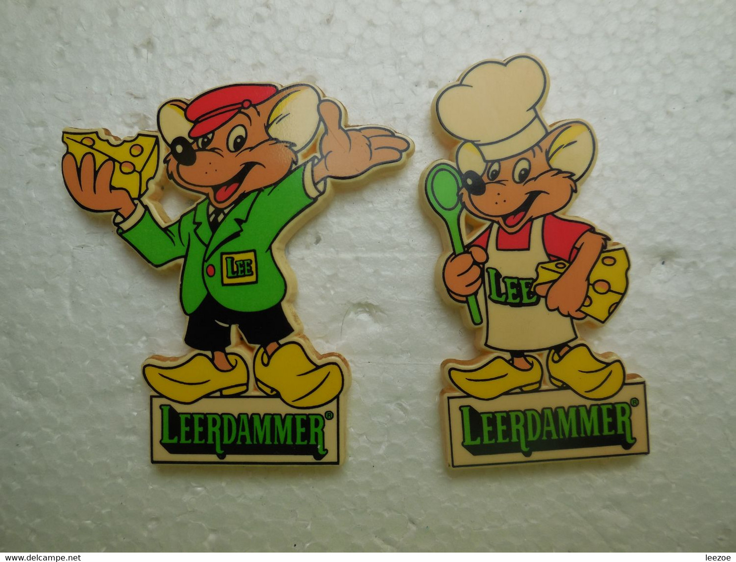 MAGNETS PUBLICITAIRES Leerdammer Fromage Avec Souris.......C2.1.22 - Reclame