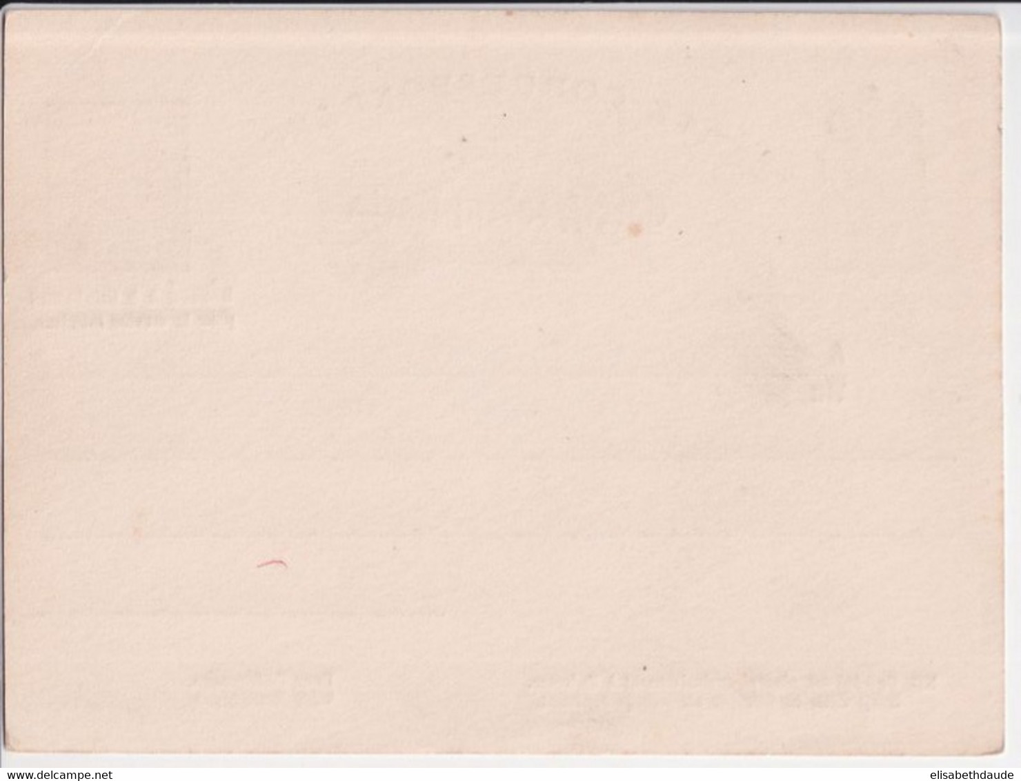 LUXEMBOURG - CP ENTIER RARE "POUR L'ALLEMAGNE" Avec SURCHARGE "DEBITE A 5 CENTIMES Pour Le SERVICE INTERIEUR" - Stamped Stationery