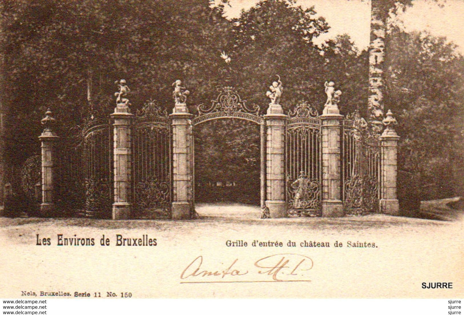 SAINTES / Tubize - Grille D'entrée Du Château De Saintes - Kasteel - Tubize