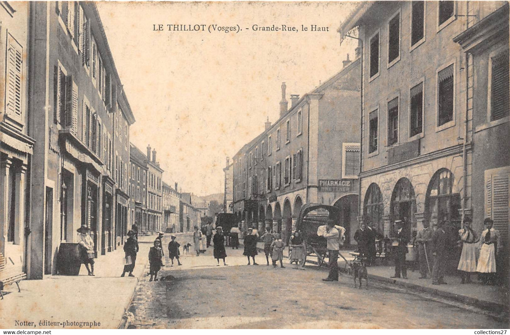 88-LE-THILLOT- GRANDE-RUE LE HAUT - Le Thillot