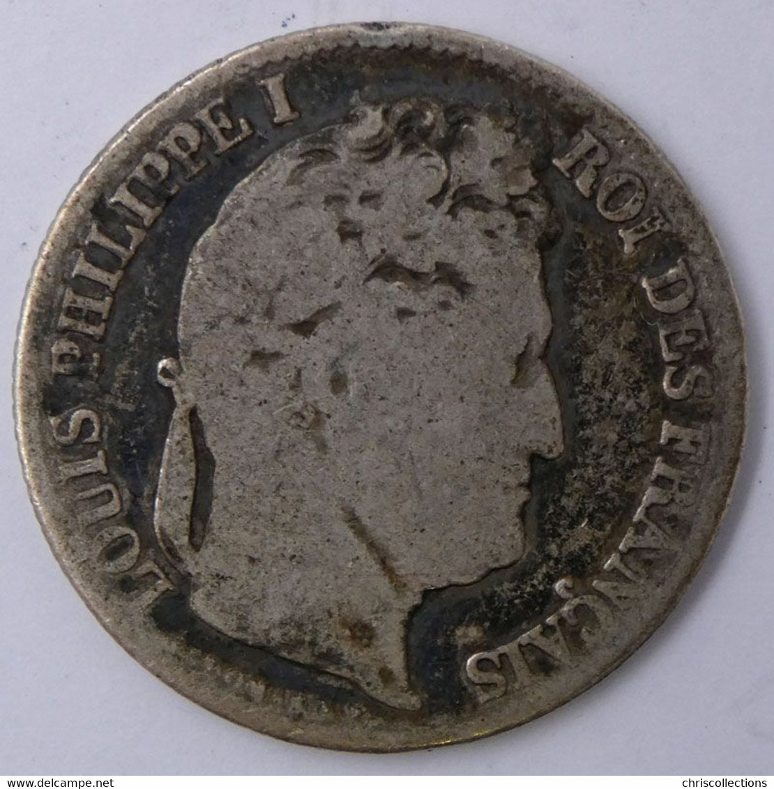 FRANCE - LOUIS PHILIPPE I - 1 Franc 1838B - B+ - Gad. : 453 - 1 Franc