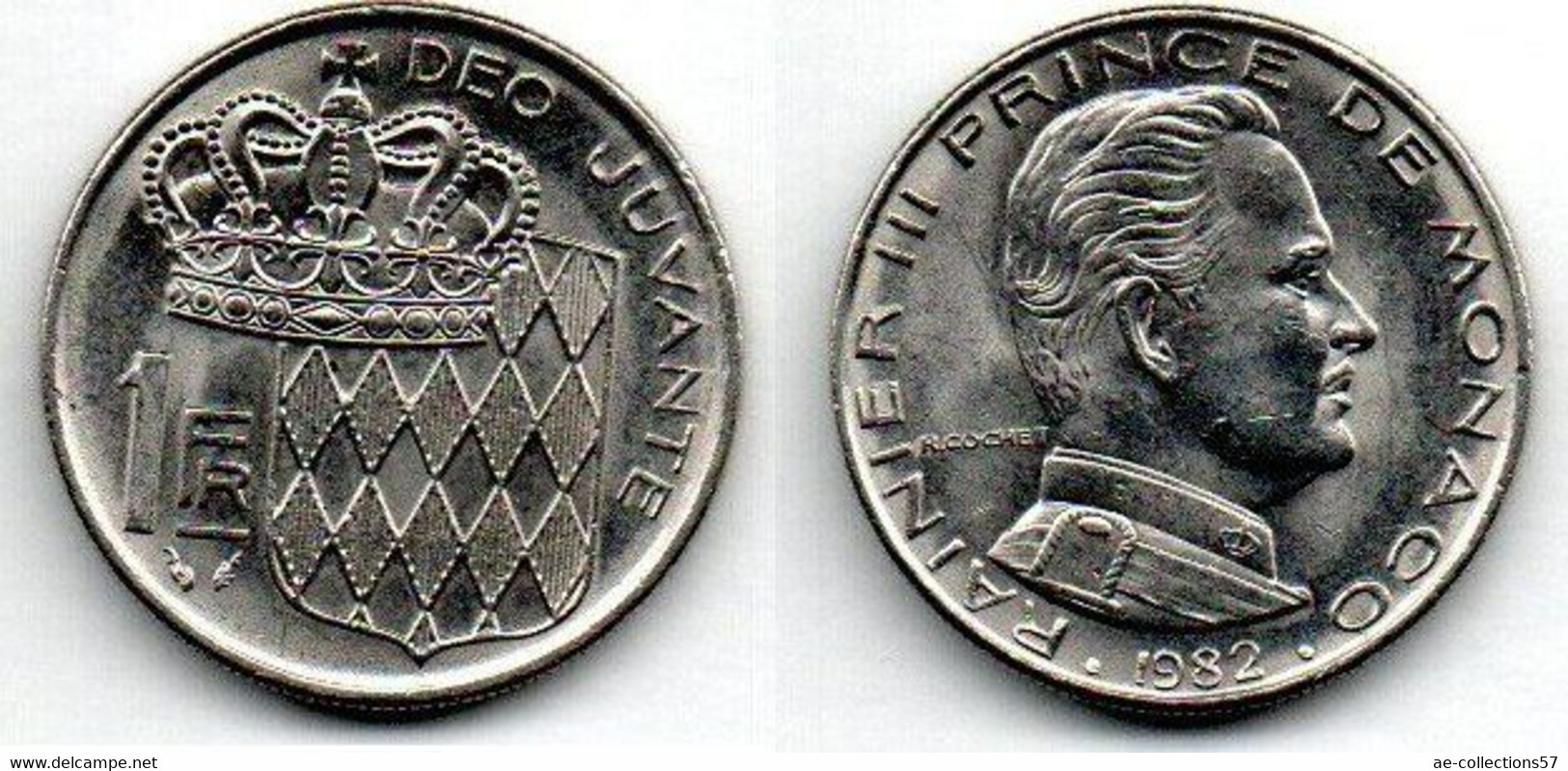 Monaco 1 Franc 1982 SUP - 1960-2001 Franchi Nuovi