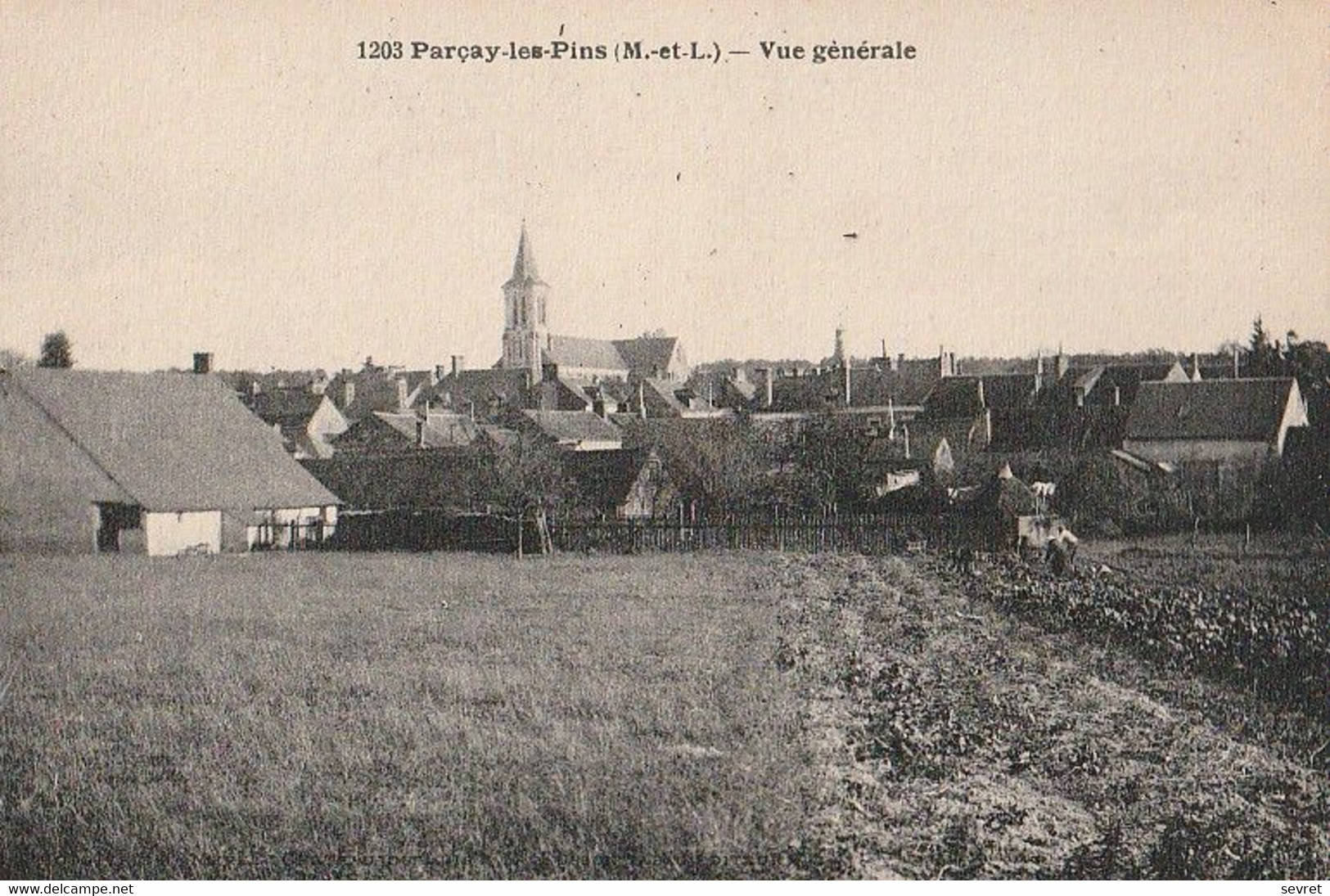 Parçay-les-Pins. - Vue Générale - Autres & Non Classés