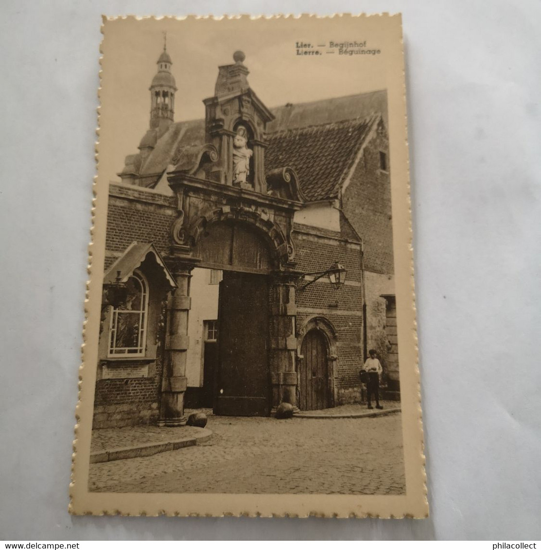 Lier - Lierre //  Begijnhof - Beguinage (ingang - Entree) 19?? - Lier