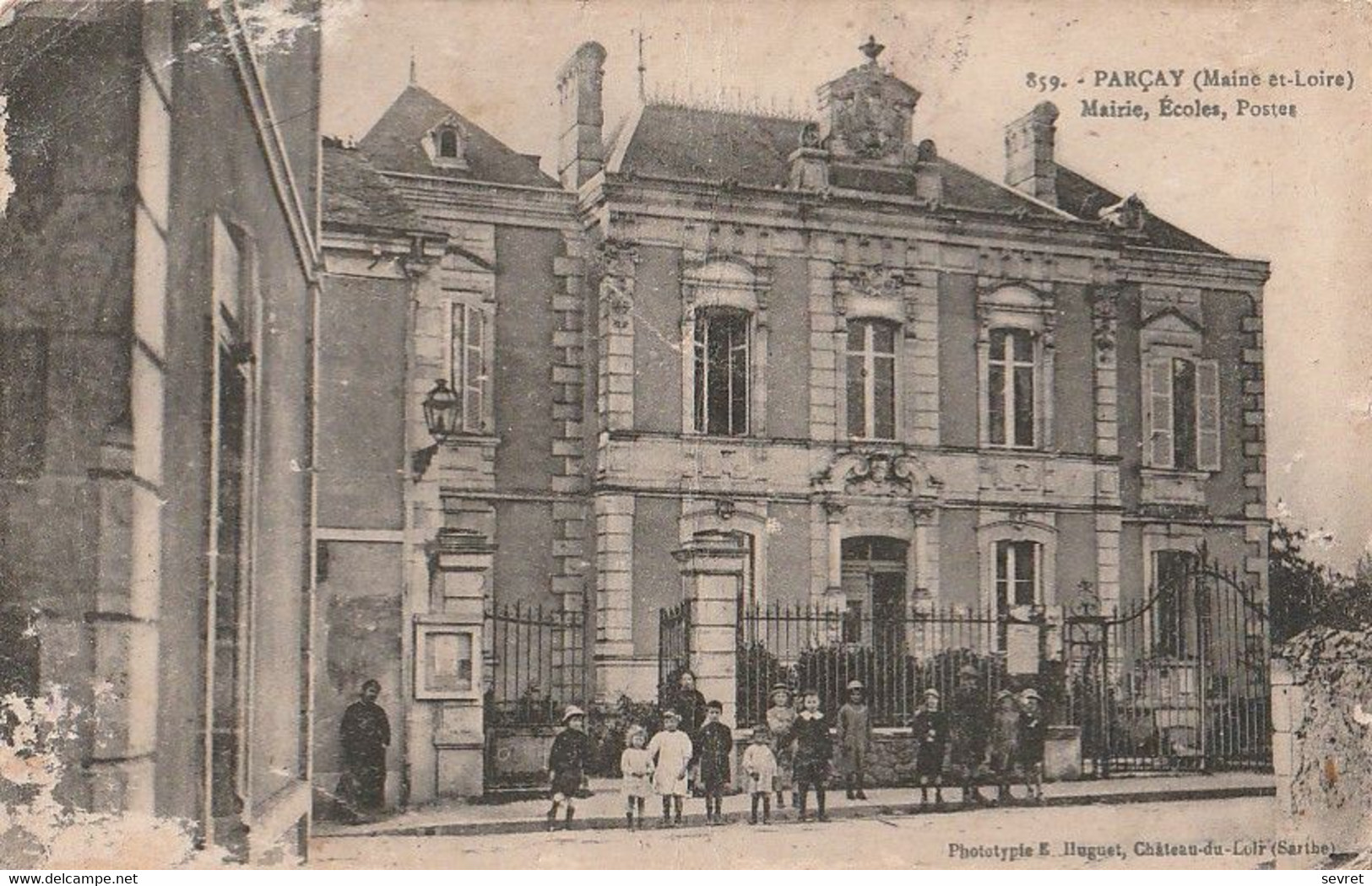 PARCAY. -   Mairie, Ecoles, Postes - Other & Unclassified