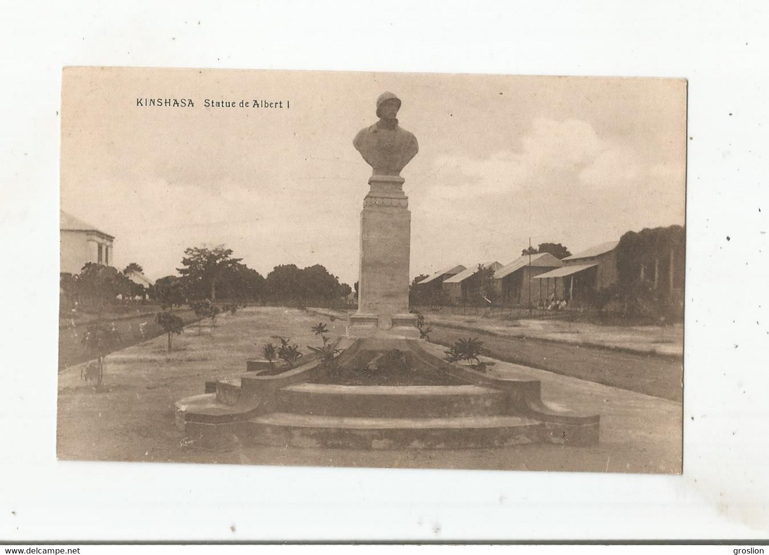 KINSHASA STATUE DE ALBERT 1 ER - Kinshasa - Leopoldville