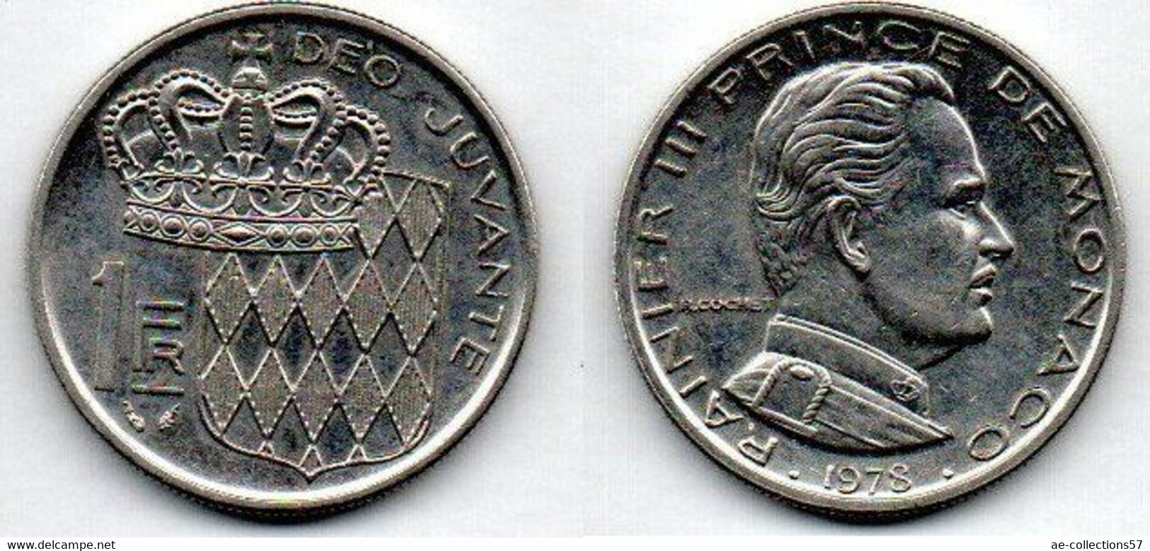 Monaco 1 Franc 1978 SUP - 1960-2001 Franchi Nuovi