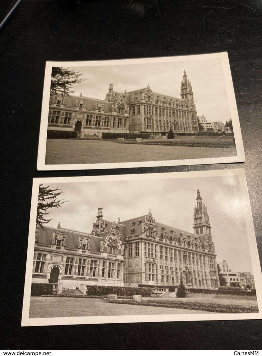 Ixelles Université Carte Photo Et Carte Postale Avec Annotations Photographe Fassotte - Elsene - Ixelles