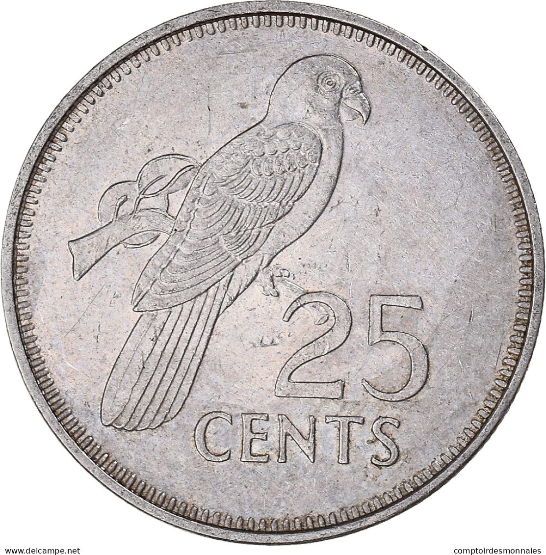 Monnaie, Seychelles, 25 Cents, 1989 - Seychellen