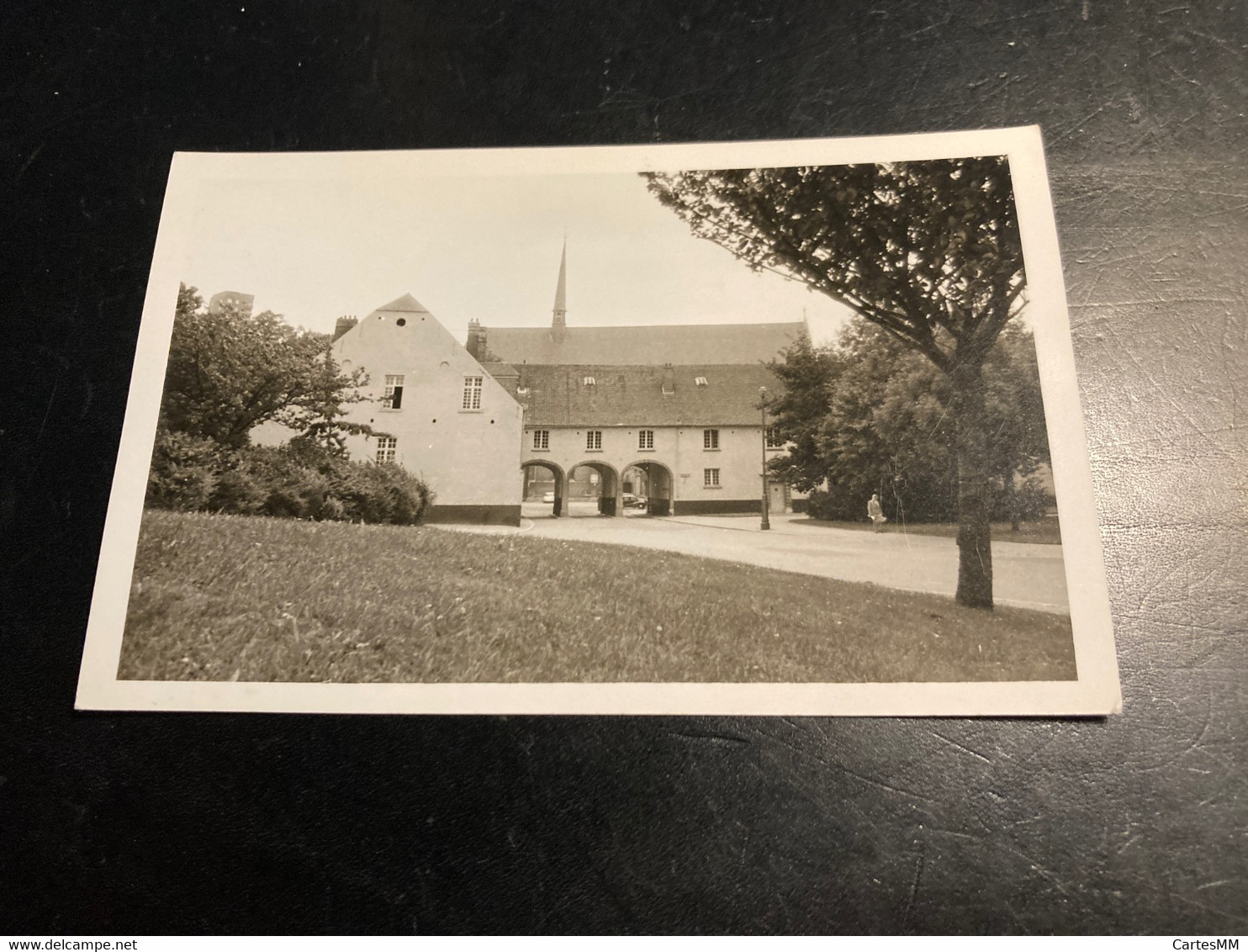 Ixelles Étang Abbaye De La Cambre Carte Photo Avec Annotations  Photographe Fassotte - Elsene - Ixelles