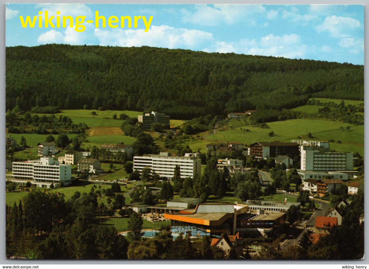 Bad Soden Salmünster - Blick über's Bewegungszentrum Mit Wellenbad - Main - Kinzig Kreis