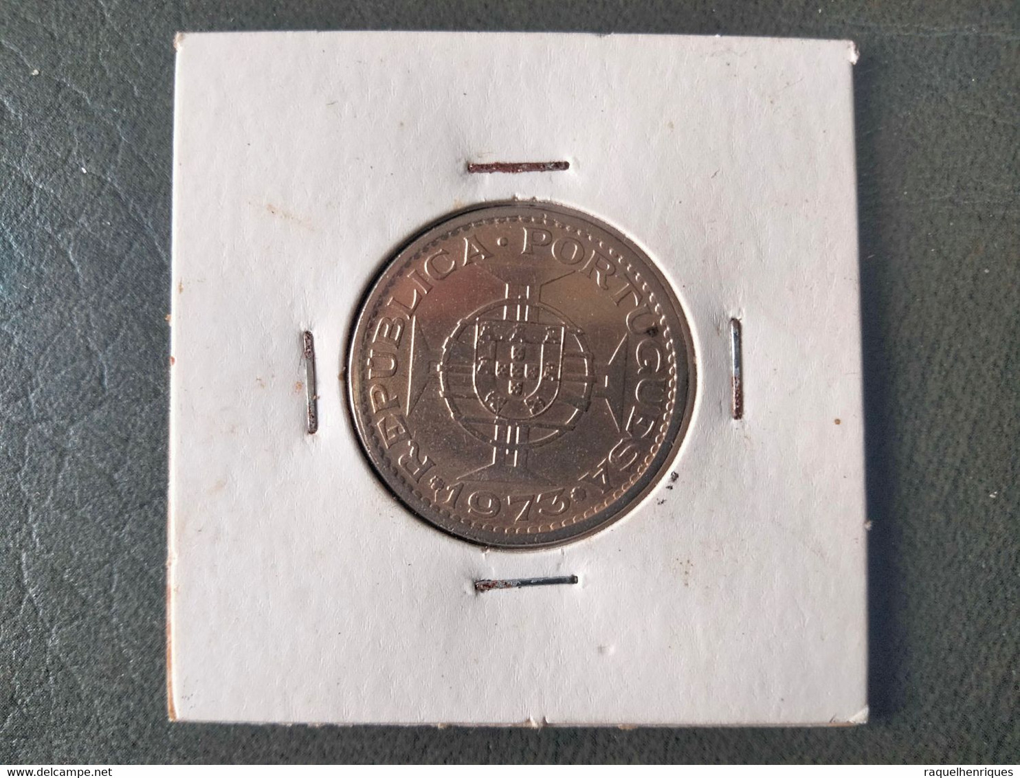 PORTUGUESE GUINEA 5 ESCUDOS 1973 KM# 15 (G#12) - Guinée