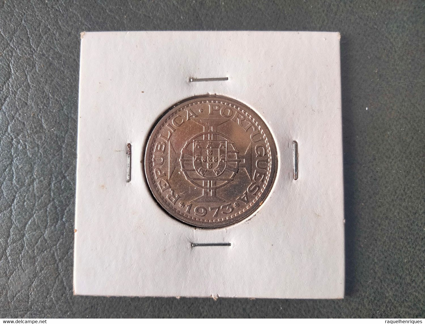 PORTUGUESE GUINEA 5 ESCUDOS 1973 KM# 15 (G#12) - Guinée